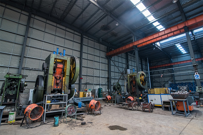 六安网架配件-锥头加工车间